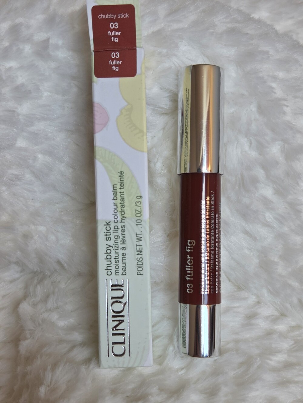 Clinique Chubby Stick Moisturizing Color Balm — 03 Fuller Fig
